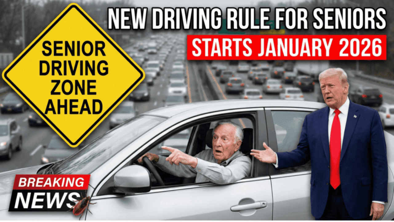 Important Driving Changes Every Driver Over 70 Must Know with New U.S. Driving License Rule for Seniors Beginning January 1, 2026