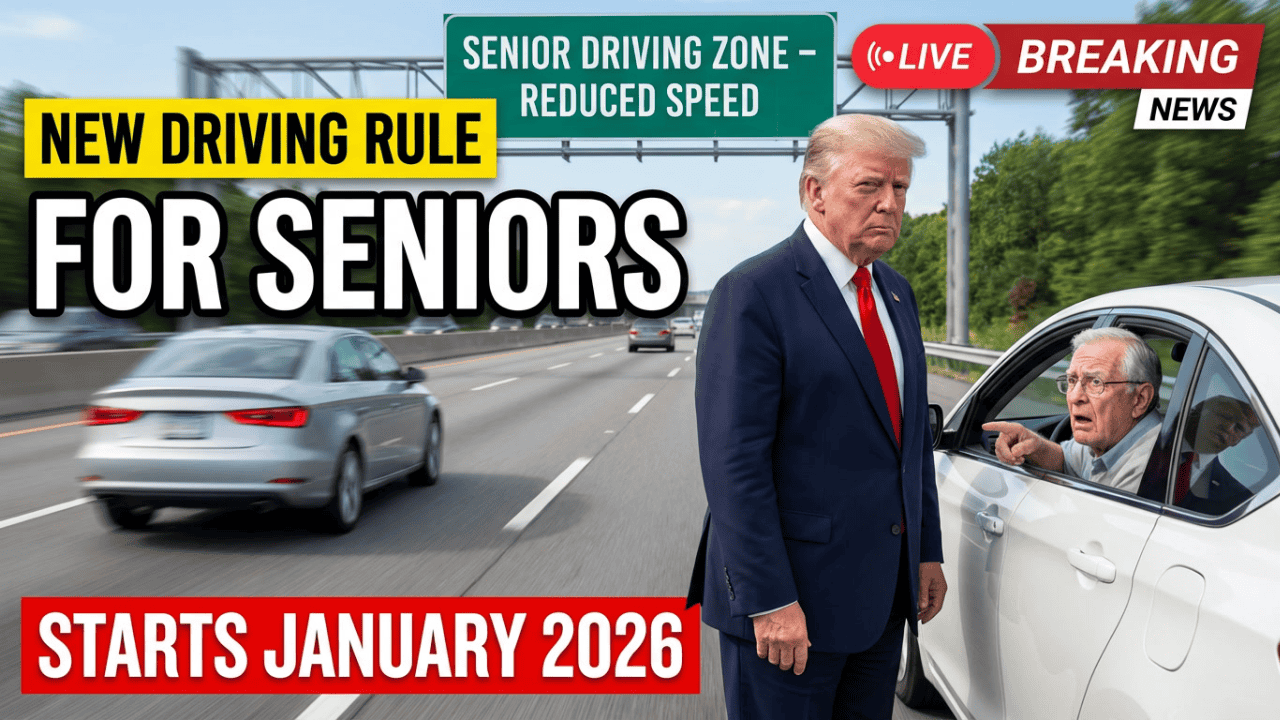 New U.S. Driving License Rule for Seniors Begins 1 January 2026 – Key Changes Every Driver Over 70 Must Know